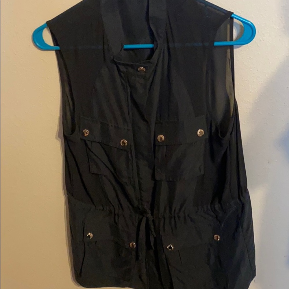 Super trendy sexy black top/dress